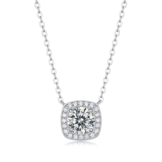 First sight moissanite necklace P12687-6.5